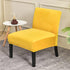 Armless Armless Armless Accent Chair Covers, Stretch Chair Slipcover Velvet Chair Covers Furniture Protector for Living