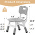 GAOMON 3 2-6, (2 Pack, Kids Chair, Level Height Adjustable Kid Chair, Plastic Toddler Chairs for Children Boys Girls