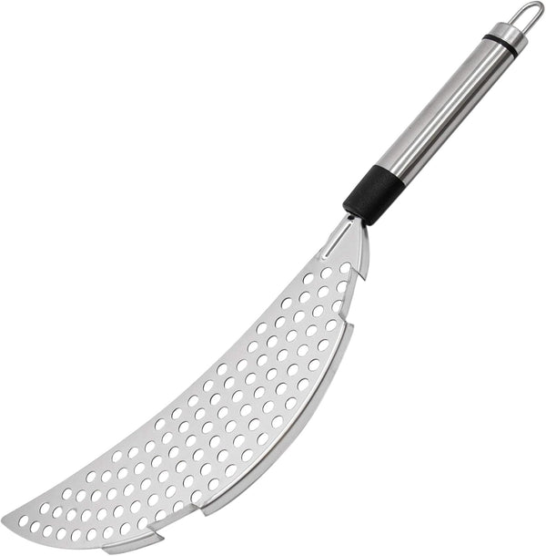 AUEAR Grease Handheld Stainless Steel Pasta Strainer Insert Drainer for Kitchen Tools (1 Pack)