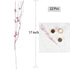 Lvydec 22pcs Christmas Glitter Berries Stems Clearance, 17" Artificial Christmas Picks for Tree Ornaments, DIY Xmas