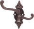 Movable Wall Hook Coat Hangers, Metal Clothes Hanger, Cast Iron Hooks for Wall Mounted Utility Clothing Rack
