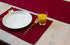 Akutana 120 inch, Red Table Runner Cranberry Damask Dresser Scarf, Outdoor Coffee Table Runner, Burgundy Jacquard