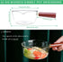 DOERDO Clear Glass Pot Milk Pan with Wooden Handle Breakfast Cooking Pot Glass Cookware for Home Kitchen Open Flame Heating Milk Pot (Clear 600ml)
