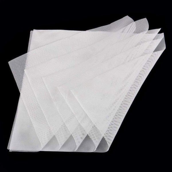 5 Pieces Square Silicone Dehydrator Sheets - 15.7" x 15.7" Non-Stick Fruit Dehydrator Mats for Baking
