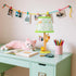 HERBESTBAY 16 Inch Bulb, Table Lamp for Kids, Cute Chicken Bedside Lamp with LED Animal Resin Desk Lamp for Boys Girls