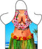 Funny Adult Bib Apron for Cooking, BBQ, Baking, Grilling - Kitchen Sexy Women Bikini Lady Comic Character Costume