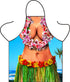 Funny Adult Bib Apron for Cooking, BBQ, Baking, Grilling - Kitchen Sexy Women Bikini Lady Comic Character Costume