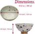 Traditional Japanese Ceramics Rice Bowl Chawan Pottery, Dishwasher Microwave Safe, Made in Japan (Kohiki Kozakura,