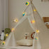 GUOCHENG Children's String Lights, Rocket Airplane UFO Spaceman Cartoon Light Strings, Planet Rocket Decoration
