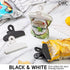 COOK WITH COLOR Set of Eight Large Heavy Duty Bag Clips, 5" Chip Bag Clips for Food Storage with Air Tight Seal
