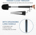 SetSail Toilet Brush and Holder, Automatic Toilet Bowl Brushes for Bathroom, Ventilated Toilet Scrubber