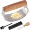 Garlic Press Rocker Stainless Steel Ginger Crusher, Garlic Mincer and Squeezer Kitchen