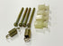Screws Spring Adjust Headlight Plastic Lock Set for Toyota Pickup, Mighty-X MTX LN85 LN50 LN90