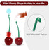 Creative Toilet Brush with Holder Bowl&Long Handle, Household Bathroom Cleaning Tool Cleaner and Base