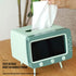 SGVAHY Retro TV Tissue Box Holder - Cute and Practical Cover, Cell Phone Holder for Bathroom, Kitchen, Bedroom (TV