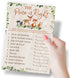 Printed Party Baby Shower Games – The Price is Right Game, Woodland Forest Animals Theme, 50 Cards