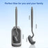 HAMITOR Toilet Bowl Brush Holder Set, Deep Cleaning Silicone Scrubber for Bathroom - Gray
