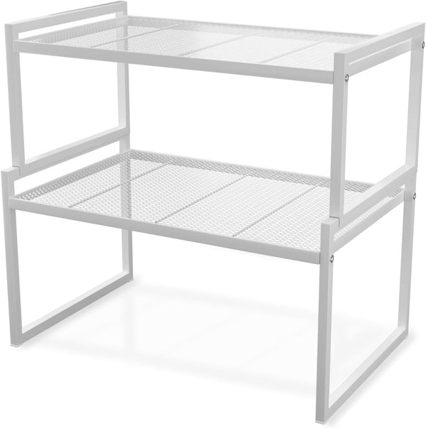 Set of 2 Cabinet Organizers 12.6''W 44 LBS Load Capacity Heavy Duty