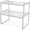 Set of 2 Cabinet Organizers 16.1''W 44 LBS Load Capacity Heavy Duty