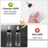 6 Pack Mini Squeeze Bottles for Liquids, 4oz Mini Oil Bottles, Leak Proof Small Liquid Containers for Camping Kitchen