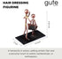 4.25" 4.25" Hairdresser Craft Handmade Figurine L x H Recycled Metal Sculpture & Hand Welded Bronze Finish Art Gift