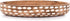 NIRMAN Mango Wood Decorative Bowl for Table Centerpiece Dining Living Room Home Kitchen Décor (14" x 6" x 2.3") by NIRMAN