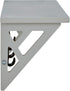 36" Alaterre Furniture Coventry W Coat Hook with Shelf, Gray