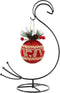 MDNODEQ Ornament Display Stand, Glass Ball Hanger for Hanging Air Plants Terrariums, Witch