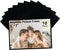 Mingting 10pcs 5x7 Magnetic Picture Frames for Refrigerator, Reusable Magnets Fridge Photo Sleeves for Refrigerator