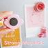 4 Pink Fridge Magnets, Cute 3D Pink Kitchen Appliances with Strong Magnets for Kitchen Home Class Office, Funny Decorative Refrigerator Magnets by Bonilve