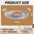 Microwave cool plate and spillover caddy with handles. For bowls, plates and microwave meals. BPA free