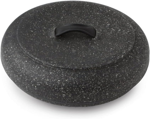 Dexas XL Tortilla Warmer, 9.5" Granite Pattern, Ideal for Tortillas, Breads, Pancakes, Pita, Corn Breads