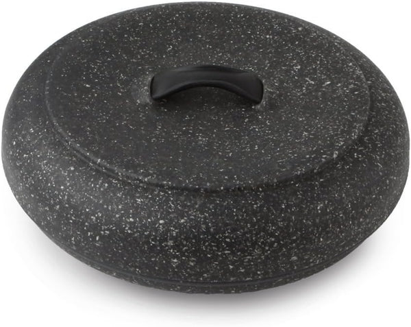 Dexas XL Tortilla Warmer, 9.5" Granite Pattern, Ideal for Tortillas, Breads, Pancakes, Pita, Corn Breads