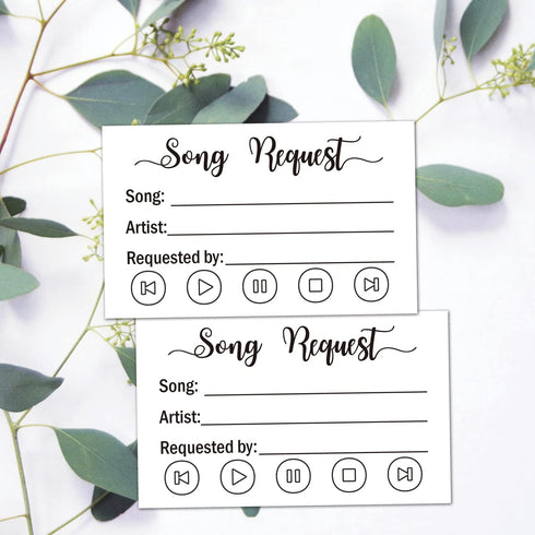 50 Request a Recipe Card for Bridal Shower - Invitation Insert for Bridal Wedding Baby Shower, Size 3.5" x 2" inches. by TENTADO