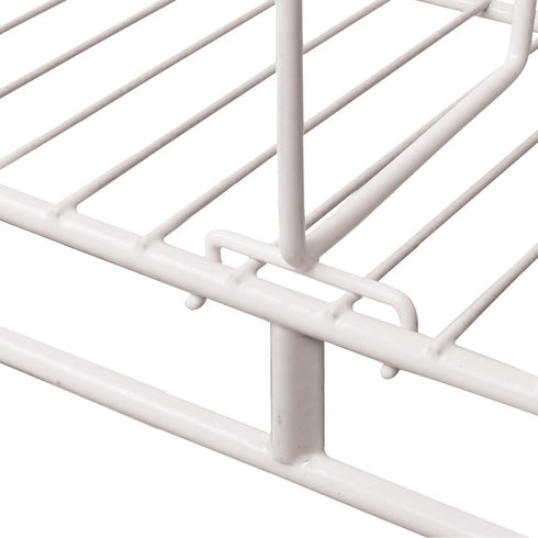 Evelots Wire Shelf Dividers - 4 Pack for Closet Storage & Organization, Tall Shelf Separator, Easy Clip