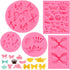 Bow Silicone Fondant Mold Crown Chocolate Candy Mold for Cupcake Top Decoration, DIY Craft Items