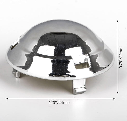 Walmine Silver Metal DC66-00777A Washing Machine Washplate Cover Replacement for Samsung, Pack of 2