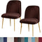 Velvet Curved Back Chair Covers Round Back Dining Room Chair Covers Slipcovers