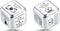 Funny Iron Gifts for 6th Anniversary - 6 Year Wedding for Couples, Food Decision Dice, Christmas Birthday Gifts