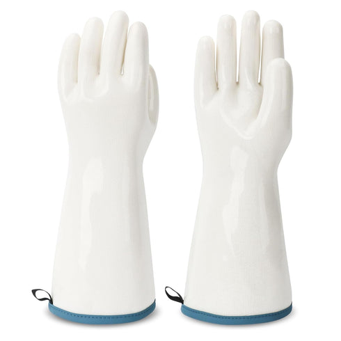 Silicone Gloves: Heat Resistant Kitchen Gloves for Cooking, Grilling, Baking, XL, Waterproof