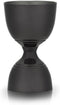 Viski Canterbury Double Measure for Cocktails, Stainless Steel Bartender Tool, Gunmetal Black