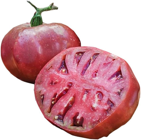 Cherokee Purple Heirloom Tomato Seeds - Large, Flavorful Variety for Home Gardens