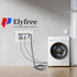 10ft Washing Machine Drain Hose, Universal Extension Kit for Washer, Flexible Discharge Hose for LG/GE/Samsung