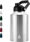 BJPKPK Insulated Water Bottle, One Gallon (128 oz), Stainless Steel Thermos, BPA Free Jug with Ergonomic Handle
