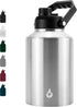 BJPKPK Insulated Water Bottle, One Gallon (128 oz), Stainless Steel Thermos, BPA Free Jug with Ergonomic Handle