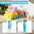 Set 10 Pack, 11.5x11.5 Inch, Orighty Washcloths Towels Highly Absorbent and Soft Feel Microfiber Face Cloths