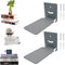 SHTCSZBA Invisible Floating Bookshelves Wall Mounted, Heavy-Duty Book Organizers, Iron Wall Mount Storage