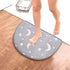 Noctilucent Anti-Slip Mat, Glow in Dark Decorative Rug for Indoor and Outdoor Entrance, 23.6”x15.7”