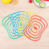 Flexible Transparent Cutting Board, Kitchen PP Chopping Boards in Four Colors