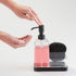 6" 3.5" 8.25", iDesign Forma BPA-Free Plastic Soap and Sponge Sink Organizer Caddy - x x Clear/Matte Black